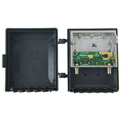 22dB SINGLE INPUT VHF/UHF MASTHEAD AMP