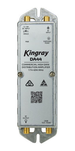 44dB DISTRIBUTION AMPLIFIER VHF/UHF