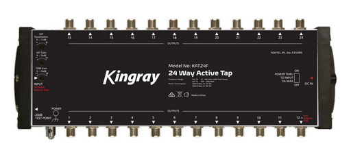 24 PORT ACTIVE TAP 47-2400MHz - KINGRAY