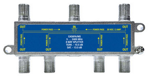 6 WAY F-TYPE SPLITTER 5-2400MHz JONSA