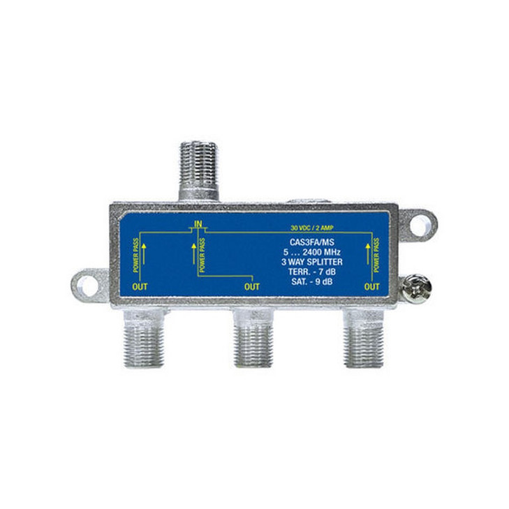 3 WAY F-TYPE SPLITTER 5-2400MHz JONSA