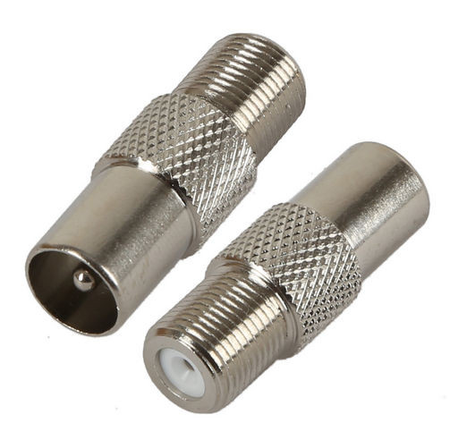 ‘F’ SOCKET TO PAL PLUG