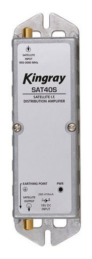 SINGLE INPUT SATELLITE AMPLIFIERS - KINGRAY