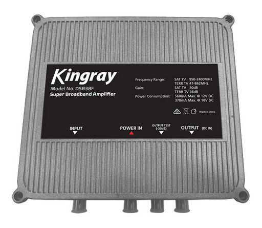 SAT & TERRESTRIAL AMP - KINGRAY FOXTEL®