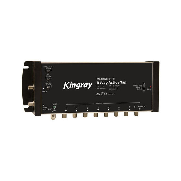 8 PORT ACTIVE TAP 47-2400MHz - KINGRAY