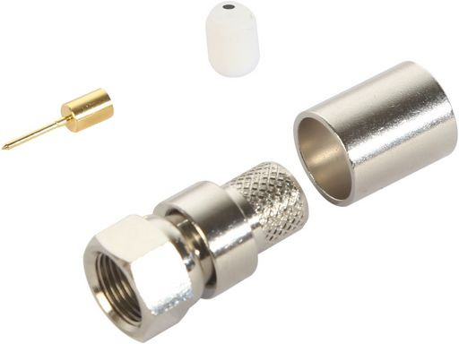 "F" PLUG CRIMP LMR400 LL400