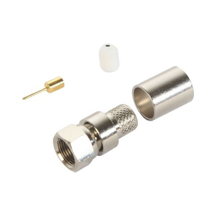 "F" PLUG CRIMP LMR400 LL400
