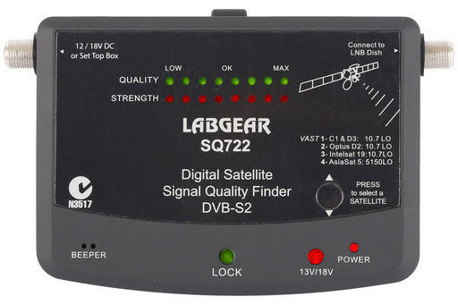 SATELLITE FINDER / QUALITY METER