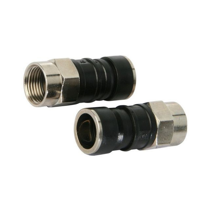 “F” PLUG COMPRESSION SHORT RG6 RG6Q