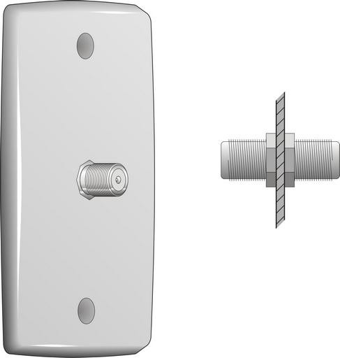 'F' WALL SOCKET