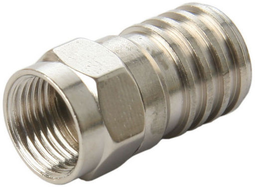 “F” PLUG CRIMP RG6QUAD