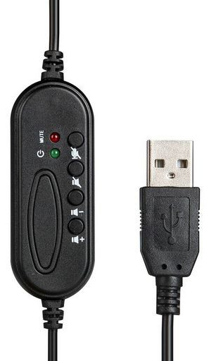 HEADSET WITH MIC SINGLE SIDED - USB