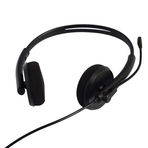 HEADSET & BOOM MIC 3.5MM QUAD PLUG