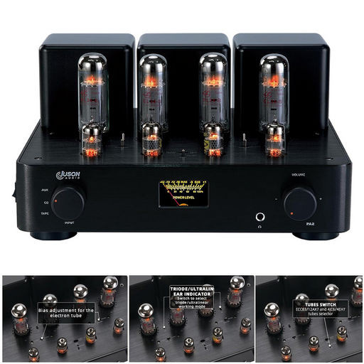 EL34 TUBE PUSH-PULL CLASS-AB INTEGRATED AMPLIFIER