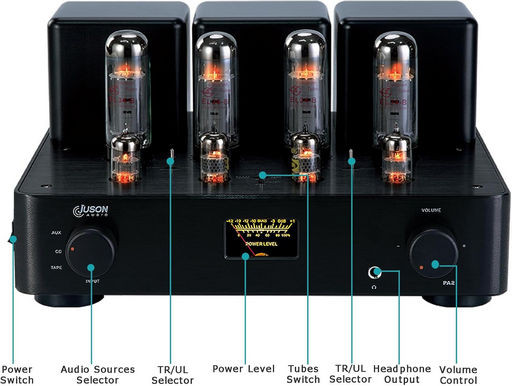 EL34 TUBE PUSH-PULL CLASS-AB INTEGRATED AMPLIFIER