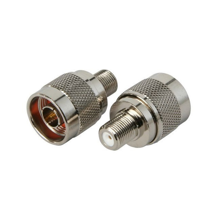 "N" PLUG TO "F" SOCKET