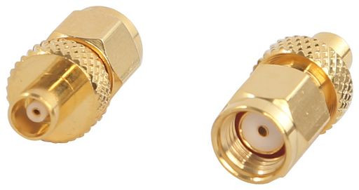 MCX SOCKET TO REVERSE SMA PLUG