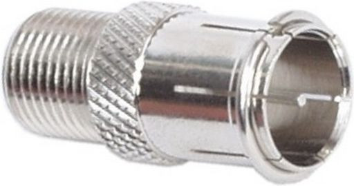 ‘F’ SOCKET TO ‘F’ PLUG PUSH-ON