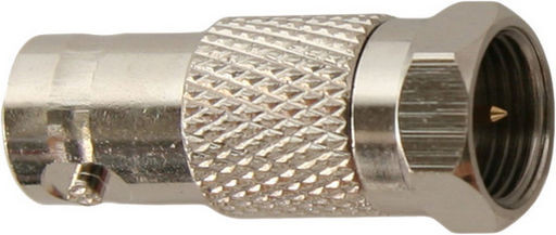 BNC SOCKET TO ‘F’ PLUG
