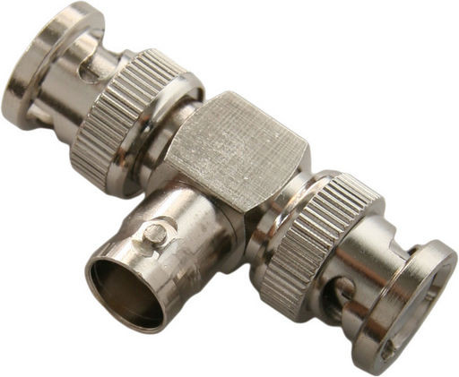 BNC SOCKET TO 2X BNC PLUG “T” ADAPTOR