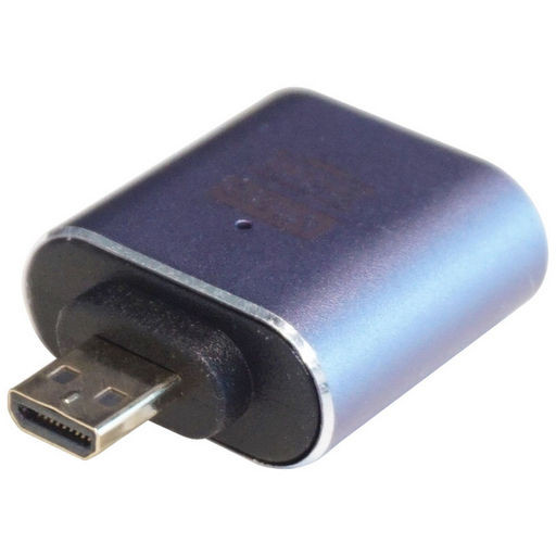 8K MICRO HDMI PLUG TO HDMI SOCKET