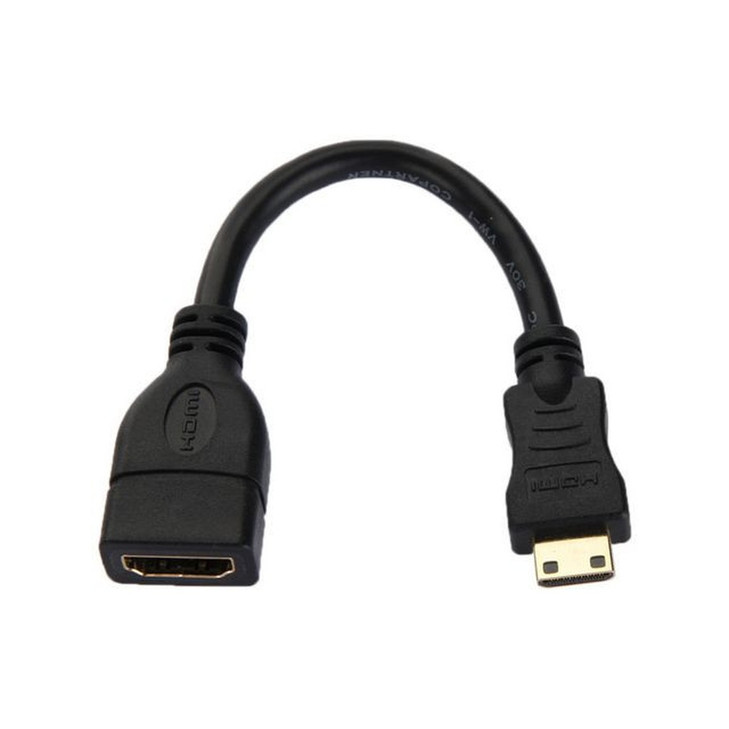 MINI-HDMI TO HDMI FEMALE ADAPTOR