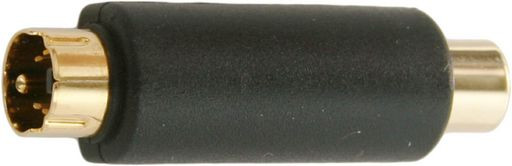 S-VIDEO MALE TO RCA SOCKET