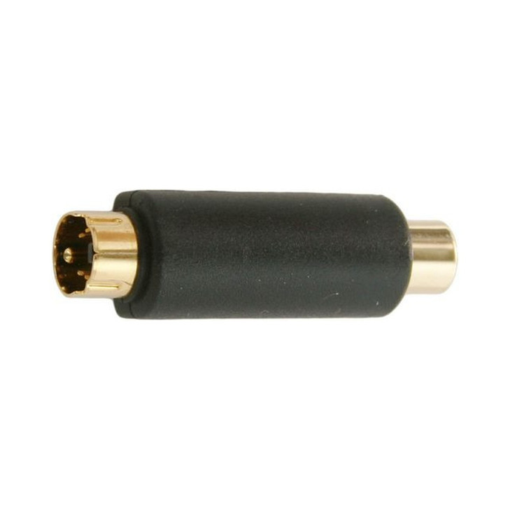 S-VIDEO MALE TO RCA SOCKET