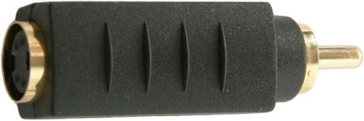 S-VIDEO SOCKET TO RCA PLUG