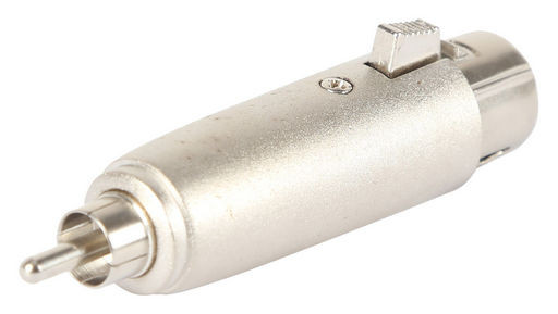 XLR FEMALE TO RCA PLUG
