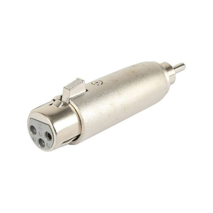 XLR FEMALE TO RCA PLUG