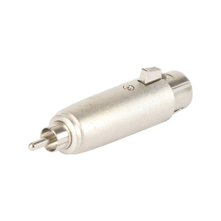 XLR FEMALE TO RCA PLUG