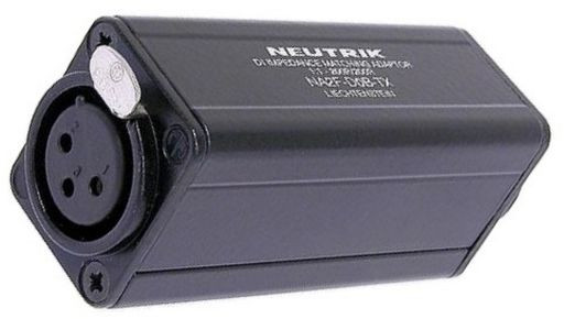 XLR FEMALE TO RCA BALUN 200Ω NEUTRIK
