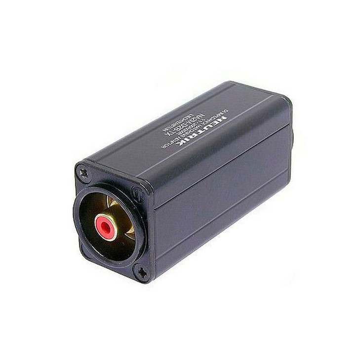 XLR FEMALE TO RCA BALUN 200Ω NEUTRIK
