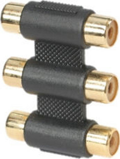 RCA SOCKET TO RCA SOCKET TRIPLE