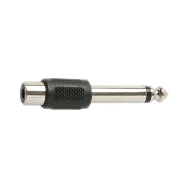 6.35MM MONO PLUG TO RCA SOCKET