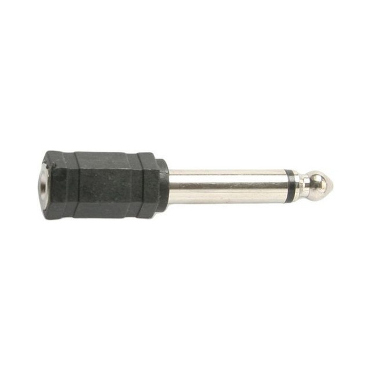 3.5MM MONO SOCKET TO 6.35MM MONO PLUG