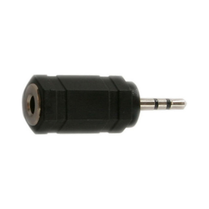 2.5MM STEREO PLUG TO 3.5MM STEREO SOCKET