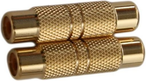 RCA SOCKET TO RCA SOCKET GOLD PLATED