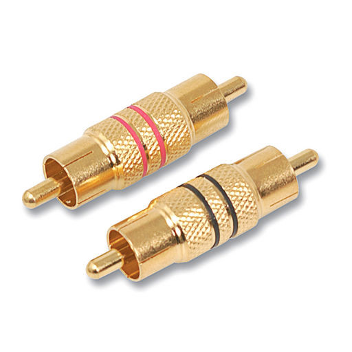RCA PLUG TO RCA PLUG GOLD PLATED