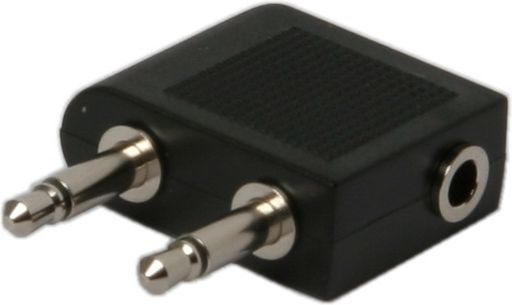 3.5MM MONO PLUGS TO 3.5MM STEREO SOCKET