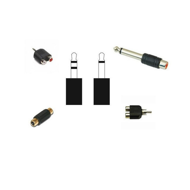 2.5mm Male Stereo plug to 3.5mm Stereo Socket.