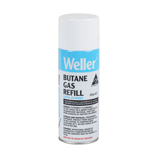 200g BUTANE GAS REFILL - WELLER ** IN STORE PICK UP ONLY **