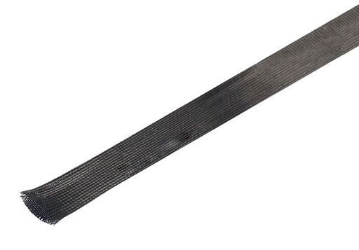 POLYESTER CABLE SLEEVING EXPANDABLE 100M reel, 19mmØ, Black