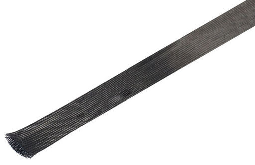 10M Polyester Expandable Cable Sleeving, 12mmØ, Black