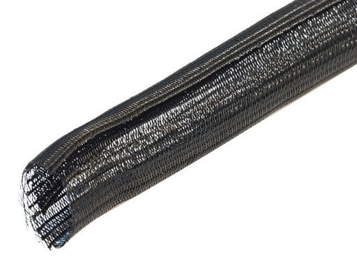 10M Self-Closing Braided Wrap, 19mmØ, Black