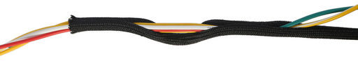 10M Self-Closing Braided Wrap, 13mmØ, Black