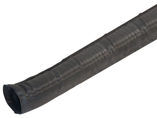 10M Self-Closing Fine-Weave Sleeving Wrap, 32mmØ, Black