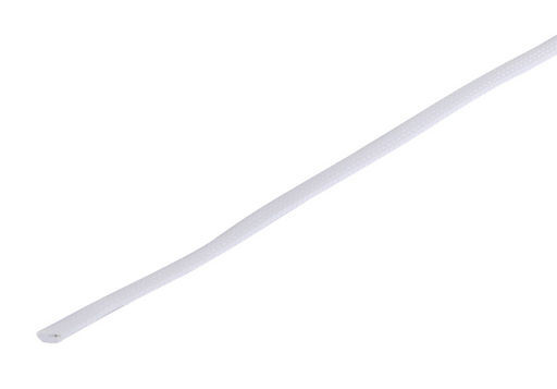 100M Reel Polyester Expandable Cable Sleeving, 10mmØ, White
