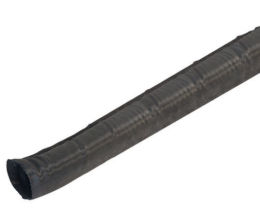 25M Self-Closing Fine-Weave Sleeving Wrap, 19mmØ, Black